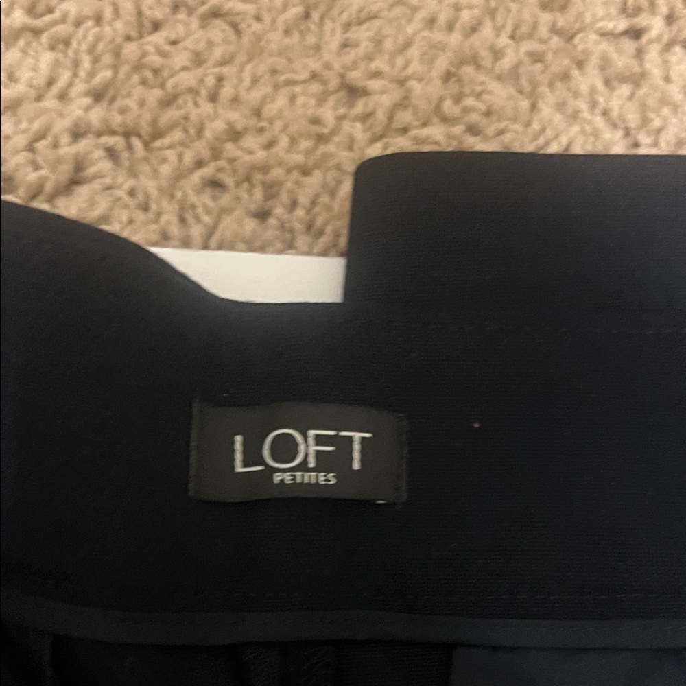 Bundle of 3 pair LOFT Women's Black and Navy Trousers - Picture 5 of 16